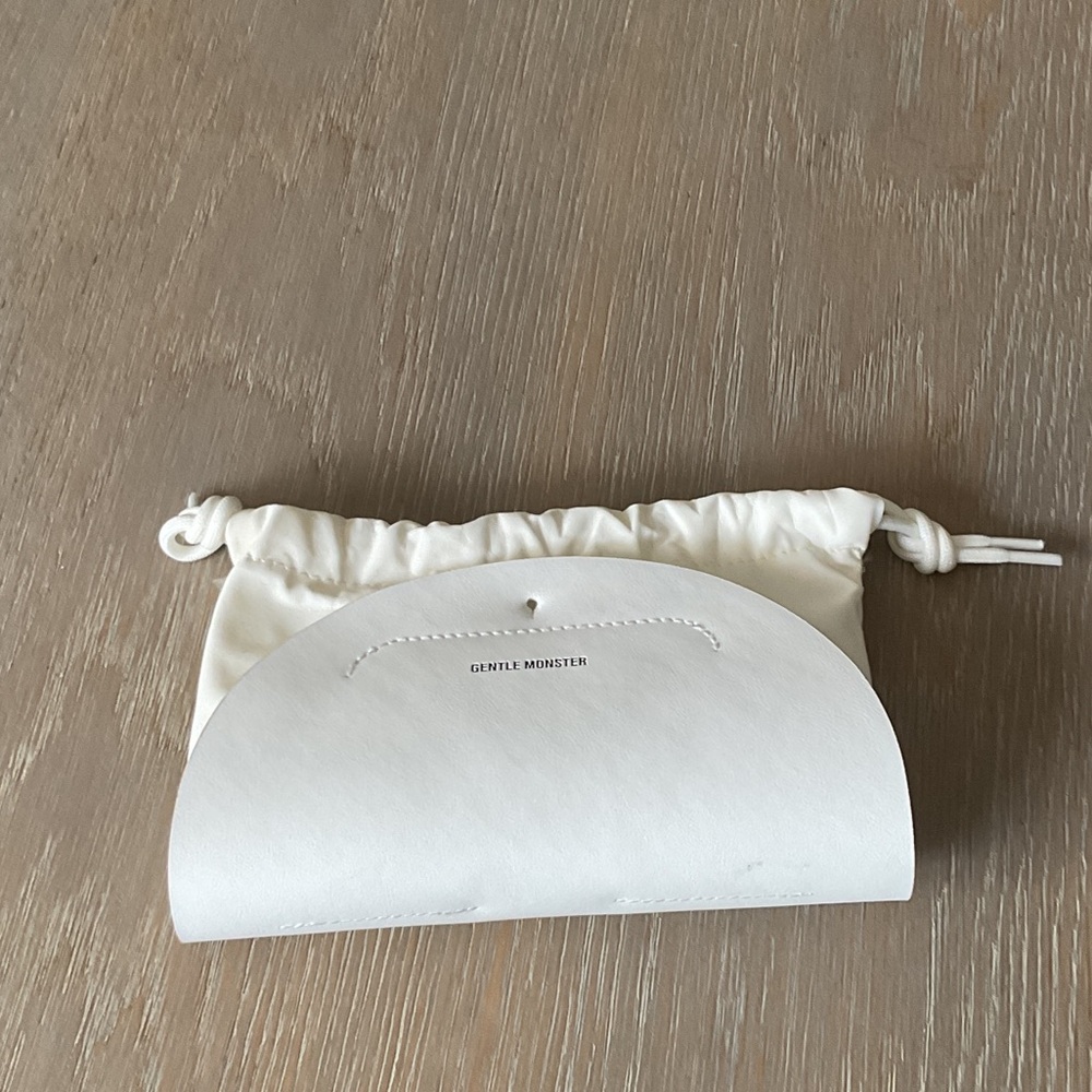Gentle Monster White Eyewear Pouch